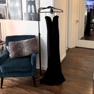 Sexy black gown